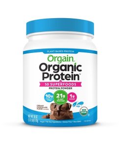 Orgain Organic Protein & Superfoods Plant Based Protein Powder, 1.121Lbs (10 Servings)